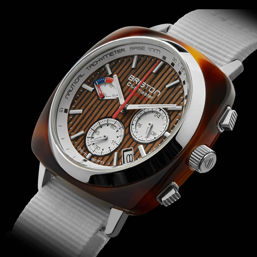 Clubmaster Regatta - Chrono - Noyer / Blanc