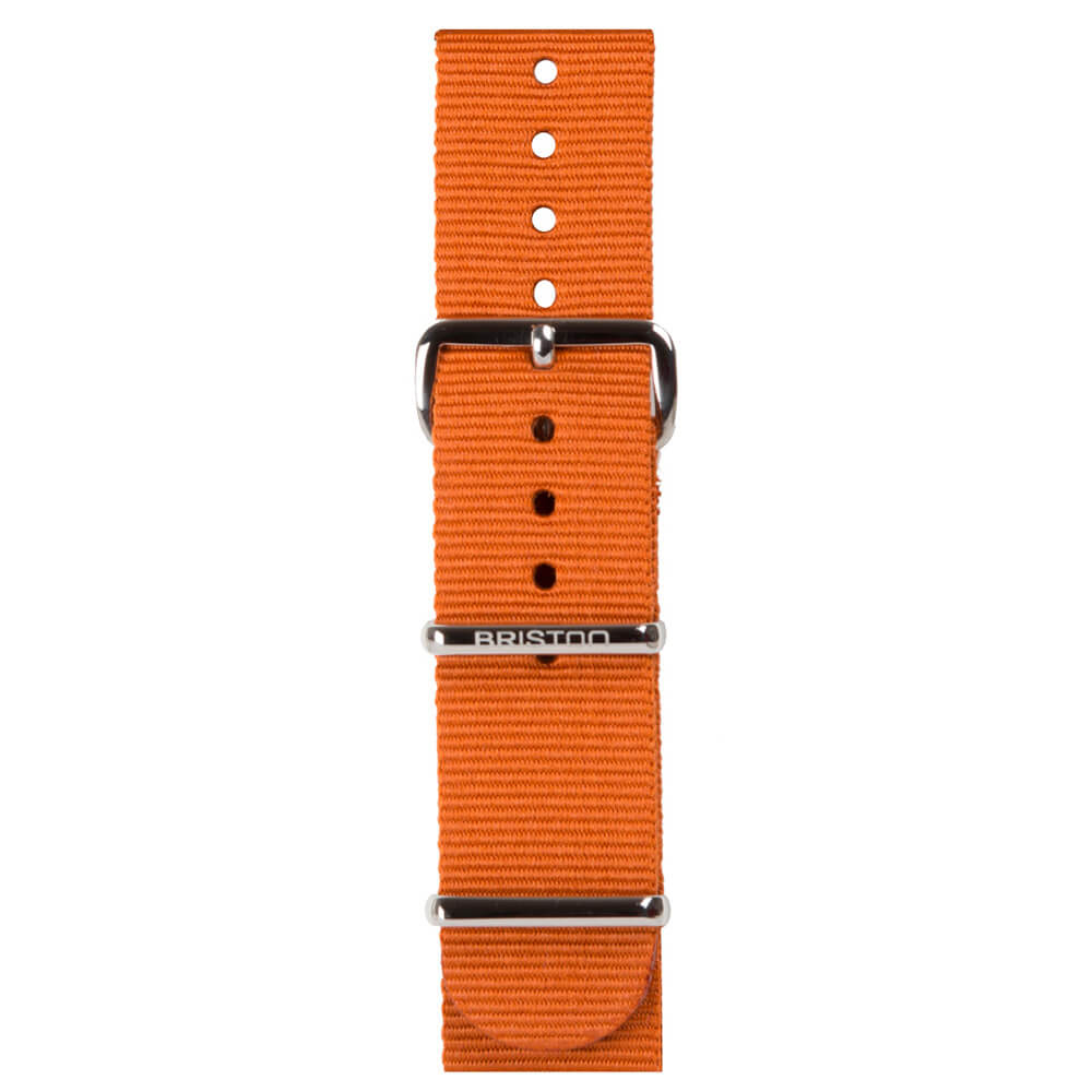 BRACELET TYPE NATO - MARRON FONCÉ
