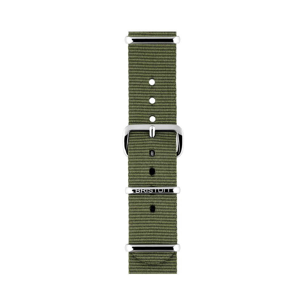 Bracelet Nato Vert 18 Mm Pour Montre - Occasion En Bon état