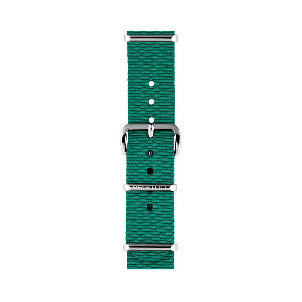 BRACELET TYPE NATO - VERT MENTHE