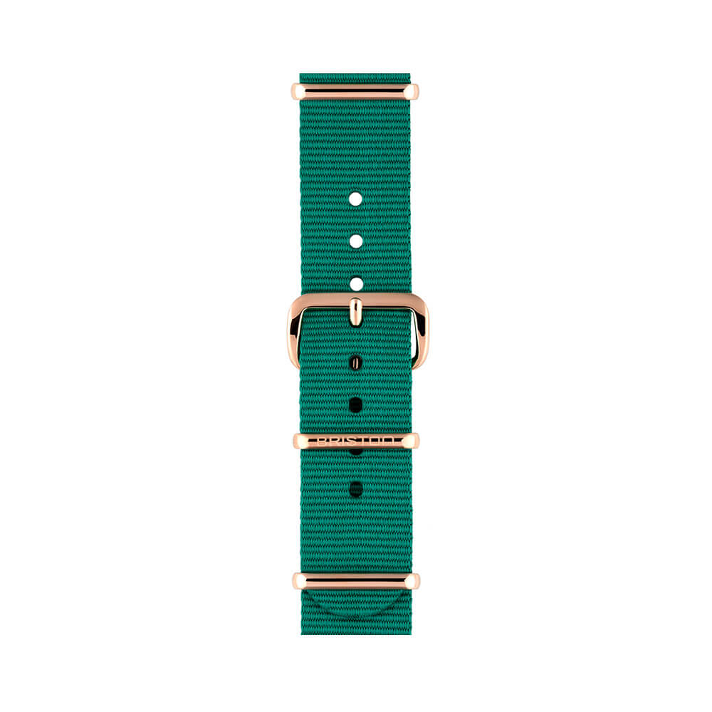 BRACELET TYPE NATO - VERT MENTHE