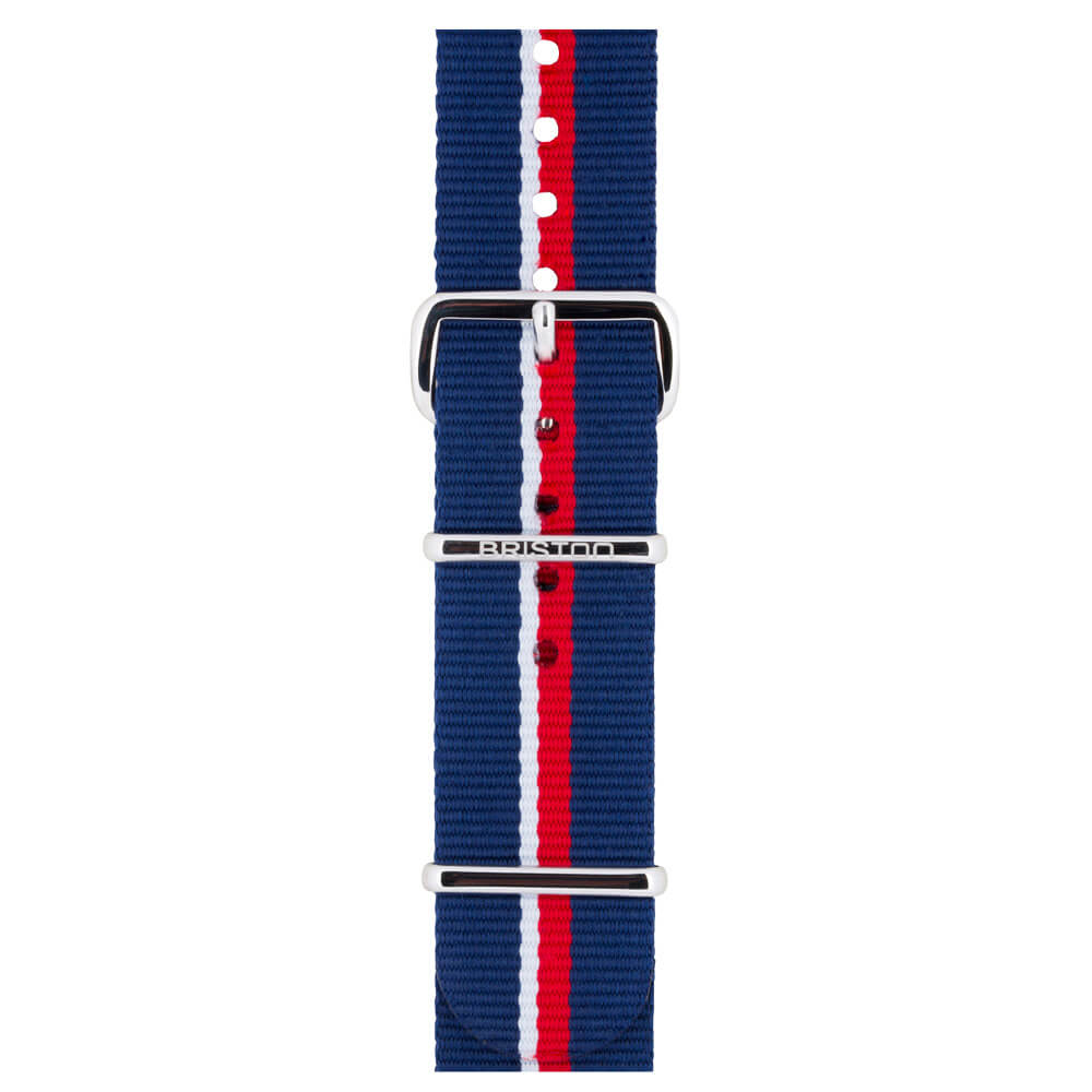 CORREA TYPO NATO - AZUL BLANCO ROJO