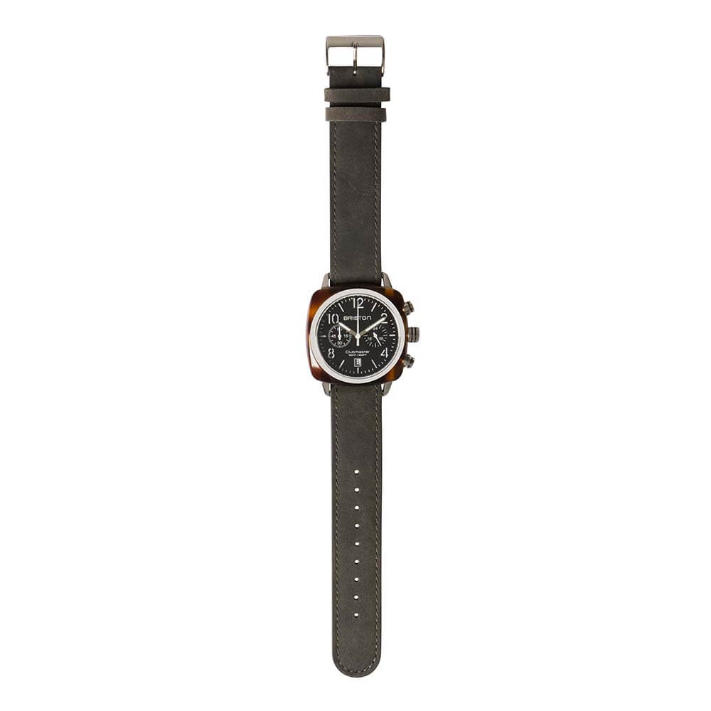 VINTAGE LEATHER STRAP - GREY