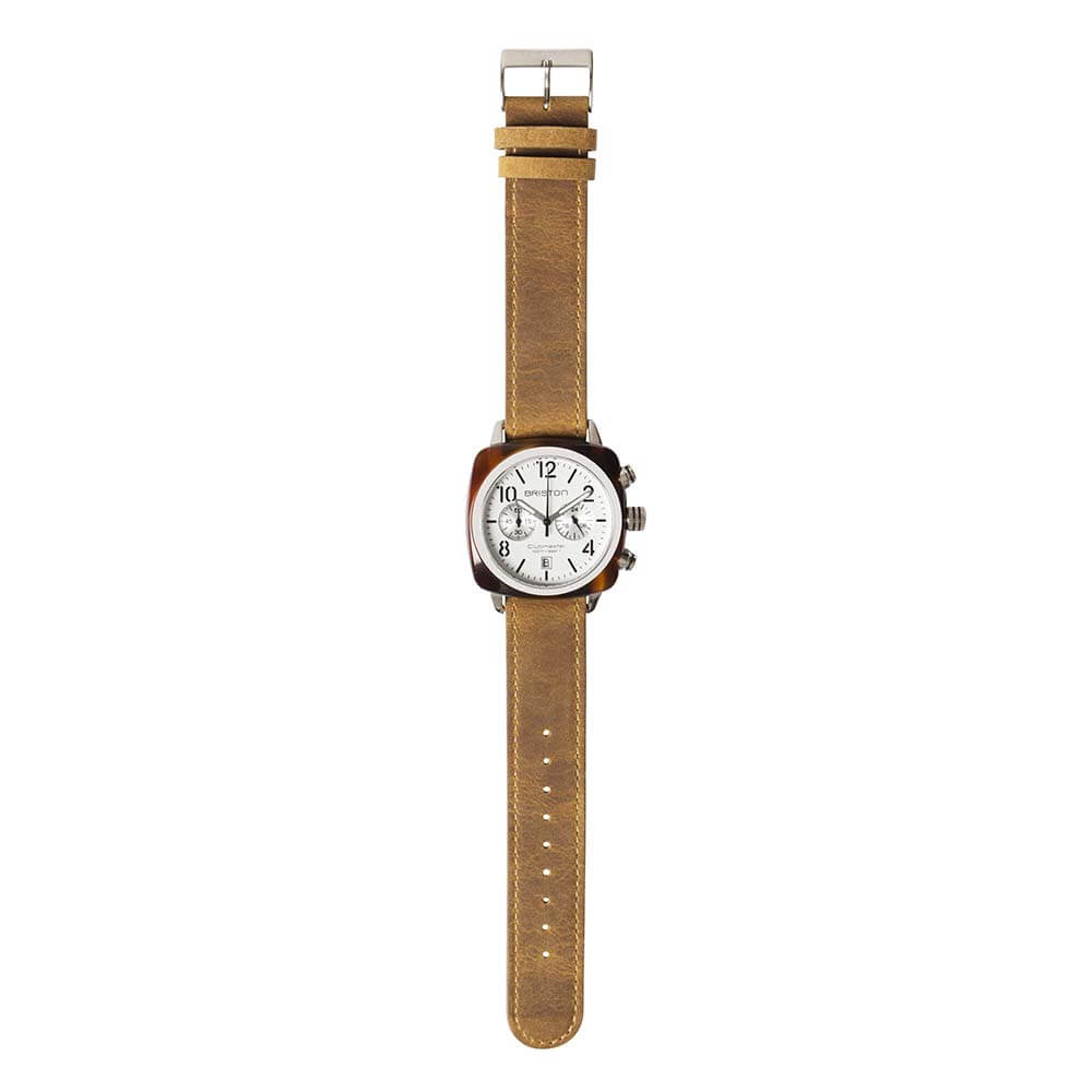 VINTAGE LEATHER STRAP - BROWN