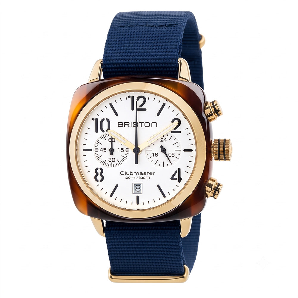 Clubmaster Classic - Chrono - Gold - Blanc
