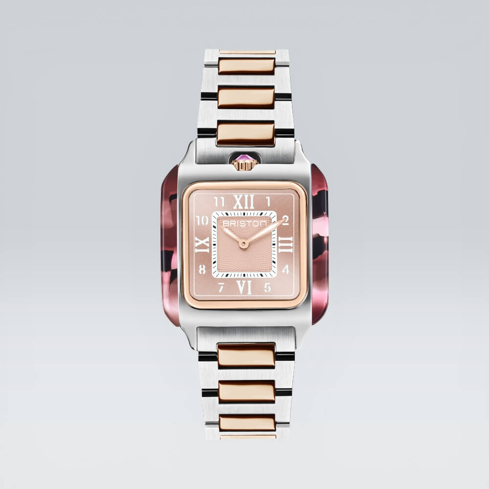 Correa de acero Kennedy - Medio - bicolor oro rosa