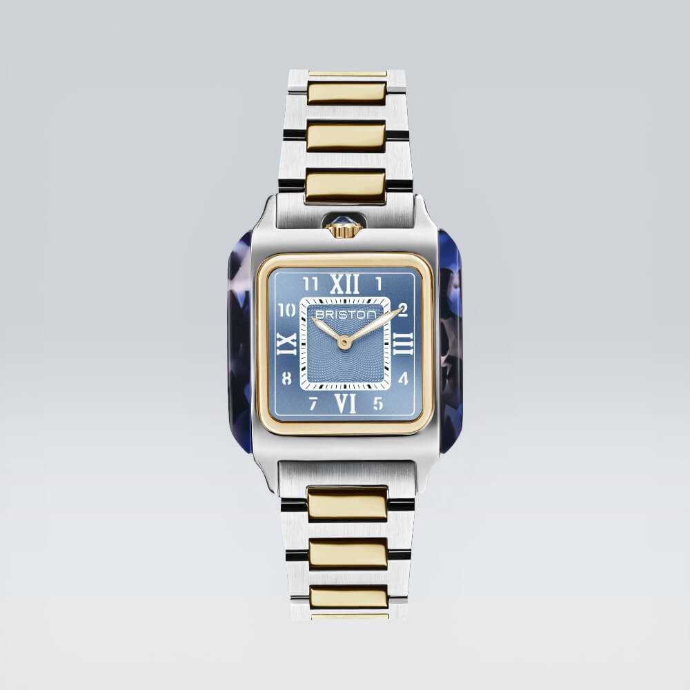 Correa de acero Kennedy - Medio - bicolor oro amarillo