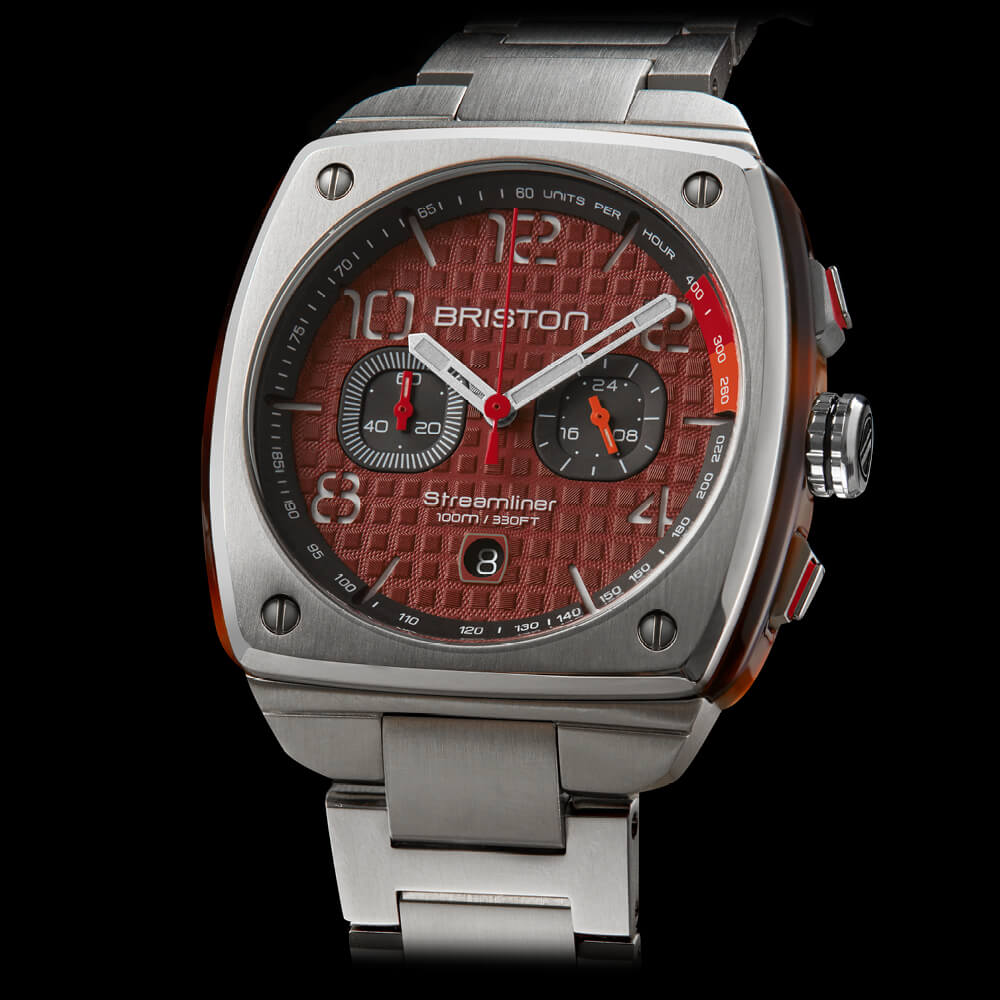 Streamliner Urban - Chrono - Acero - Rojo