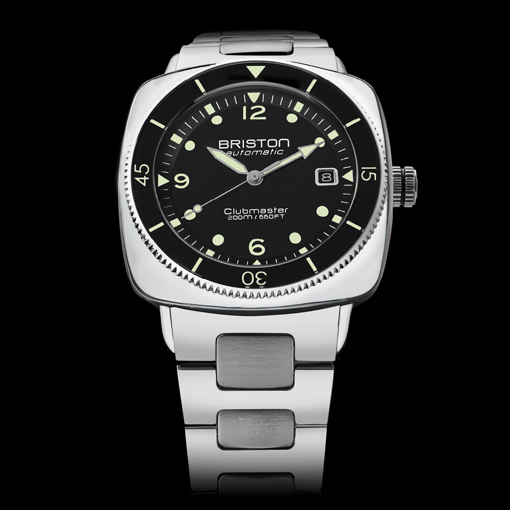 Clubmaster Legend - Diver - Acero - Negro