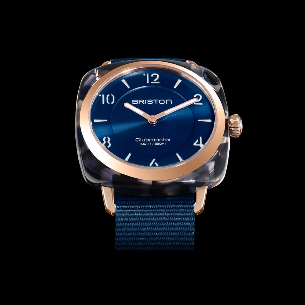 Clubmaster Chic - HM - Gold - Azul Noche