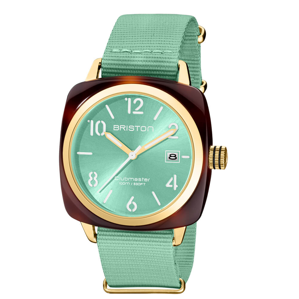 Clubmaster Classic - HMS - Gold - Green aqua