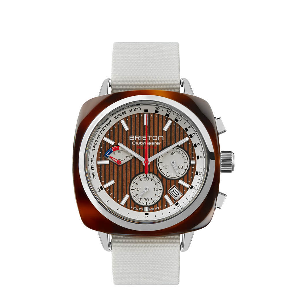 Clubmaster Regatta - Chrono - Walnut / White