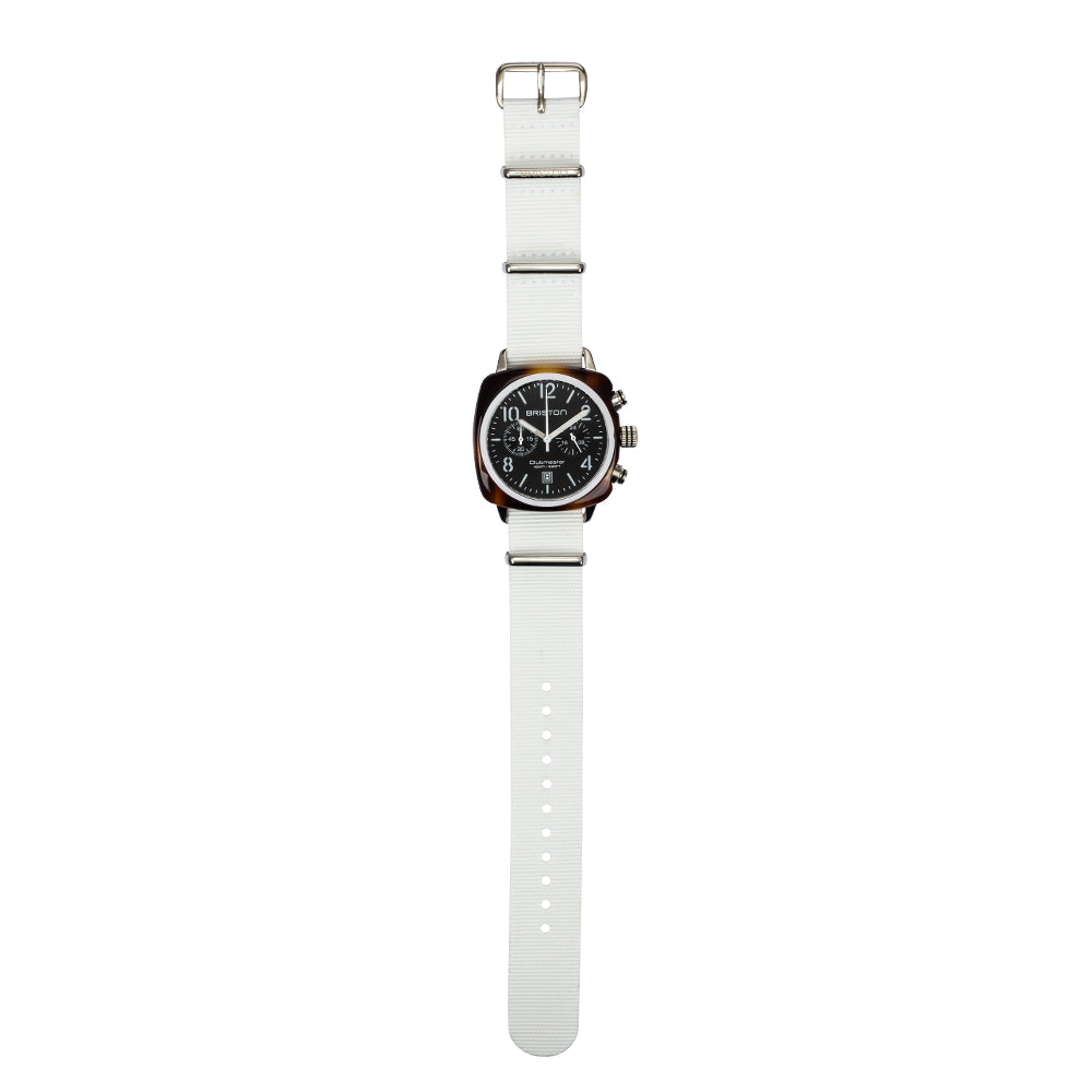 BRACELET TYPE NATO - BLANC