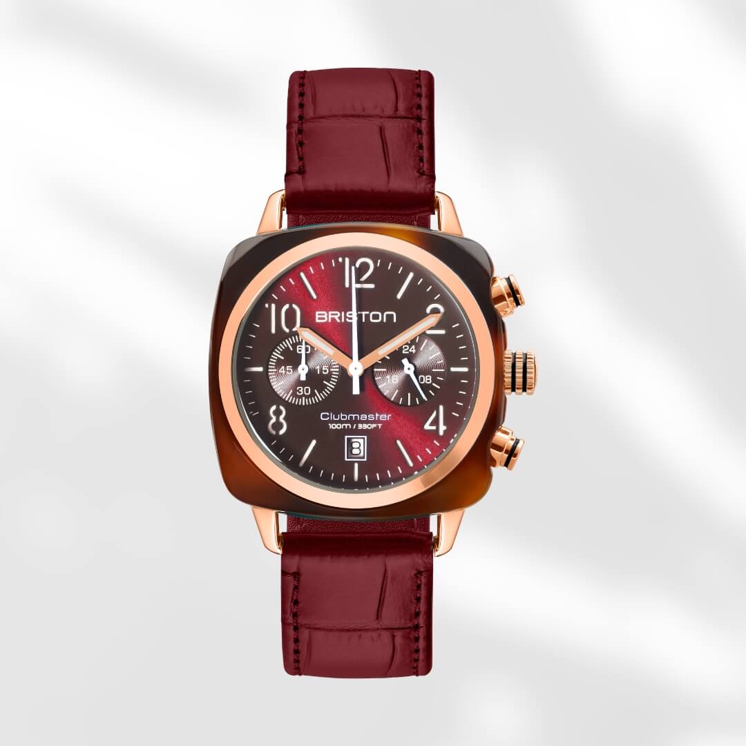 BRACELET CUIR LUXURY - BORDEAUX MAT