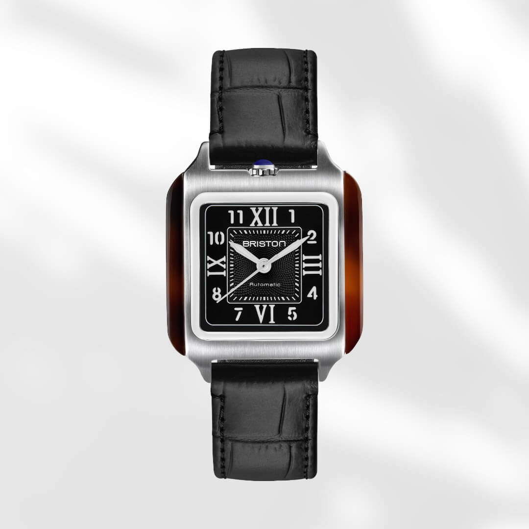 BRACELET CUIR LUXURY - NOIR MAT