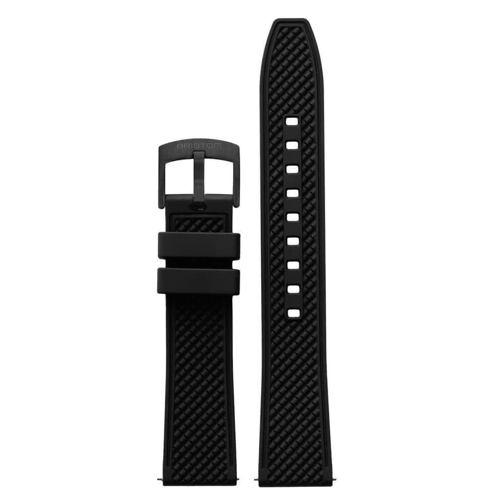 BRACELET RUBBER FKM - NOIR
