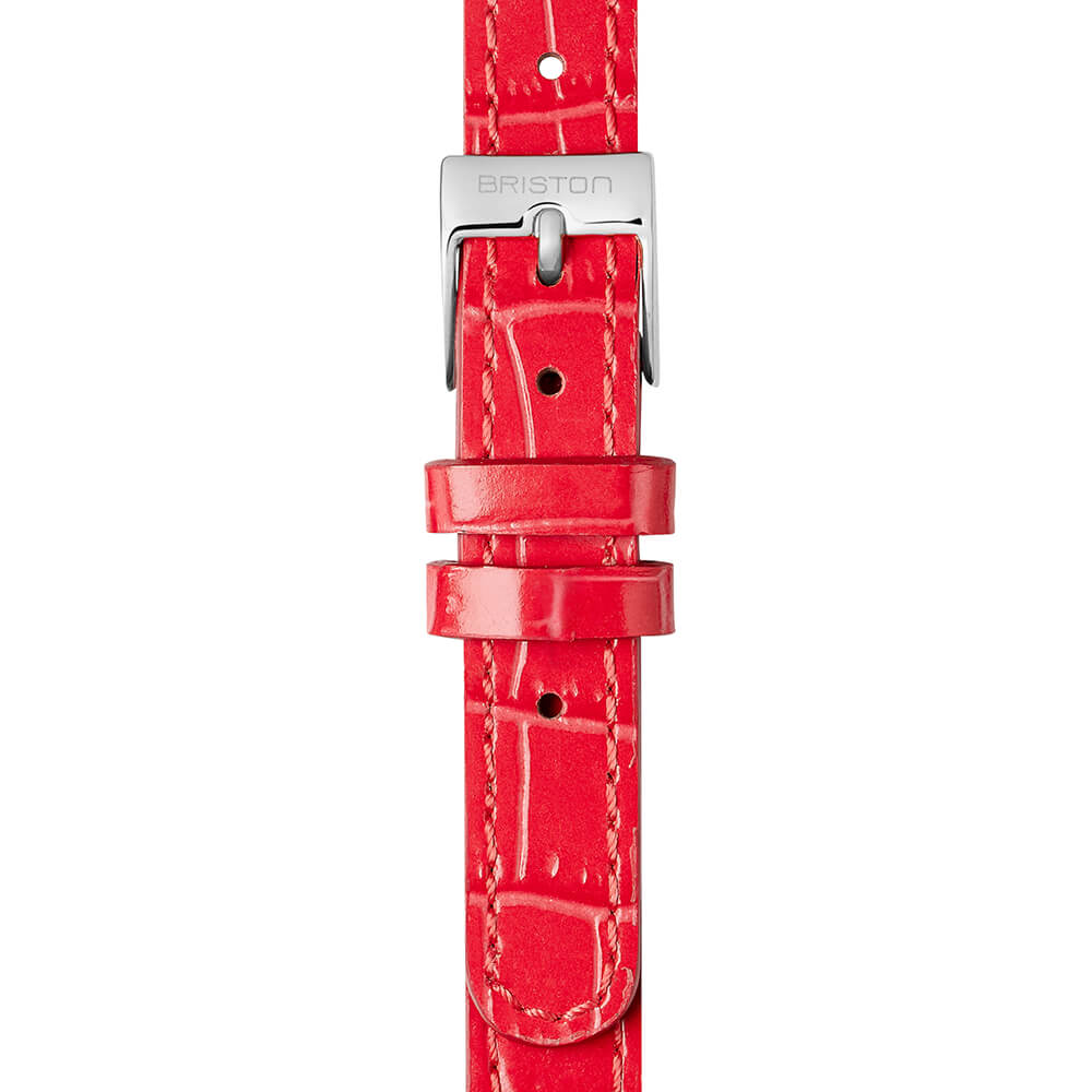 2 PARTS LUXURY LEATHER STRAP – 12 MM - FUCHSIA