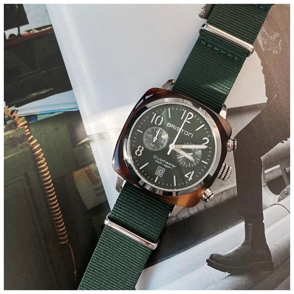 Clubmaster Classic - Chrono - British Green