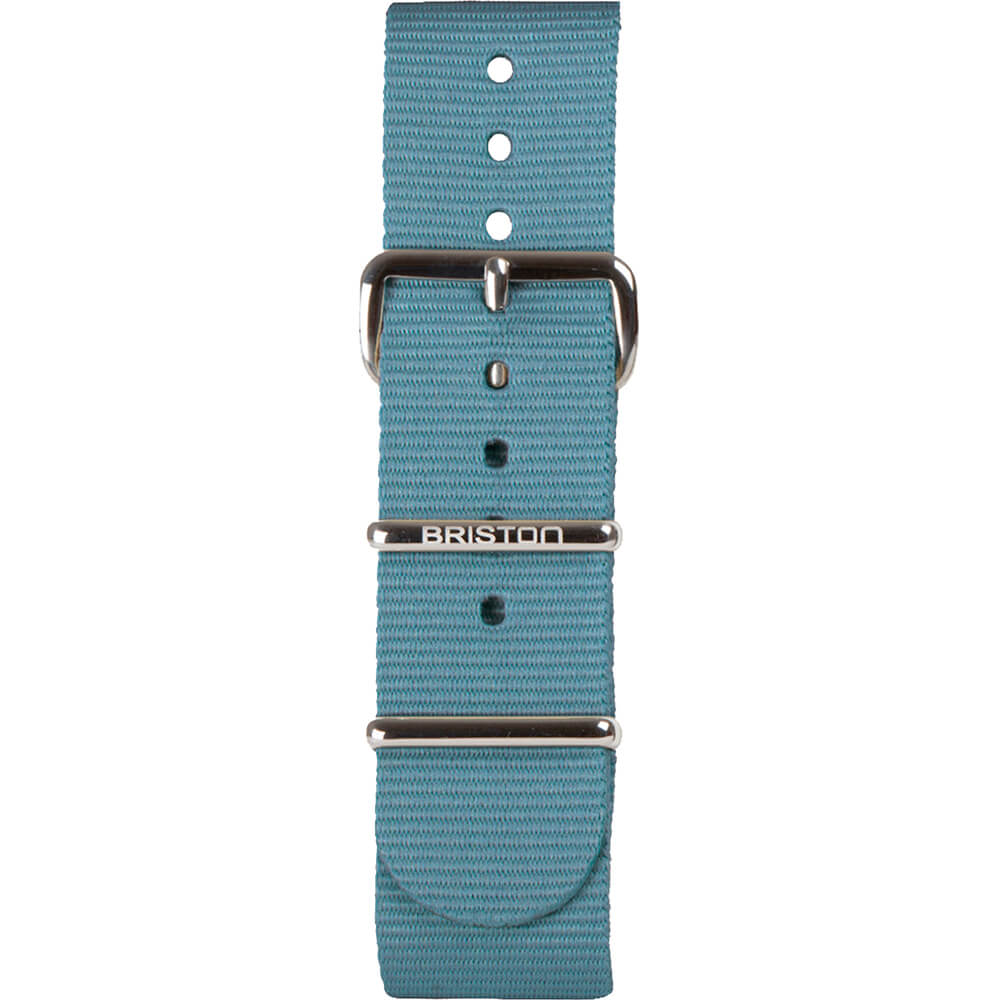 BRACELET TYPE NATO - BLEU GLACIER