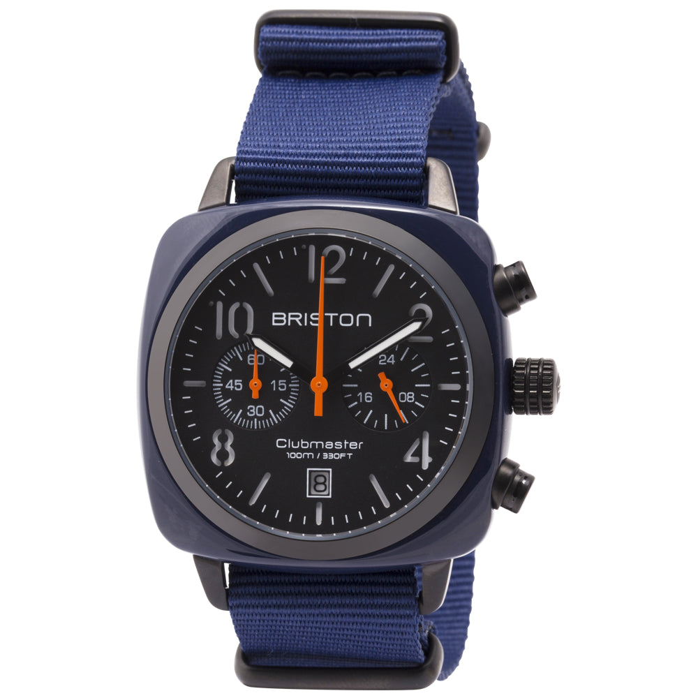 Clubmaster Classic Navy Acetate - Chrono