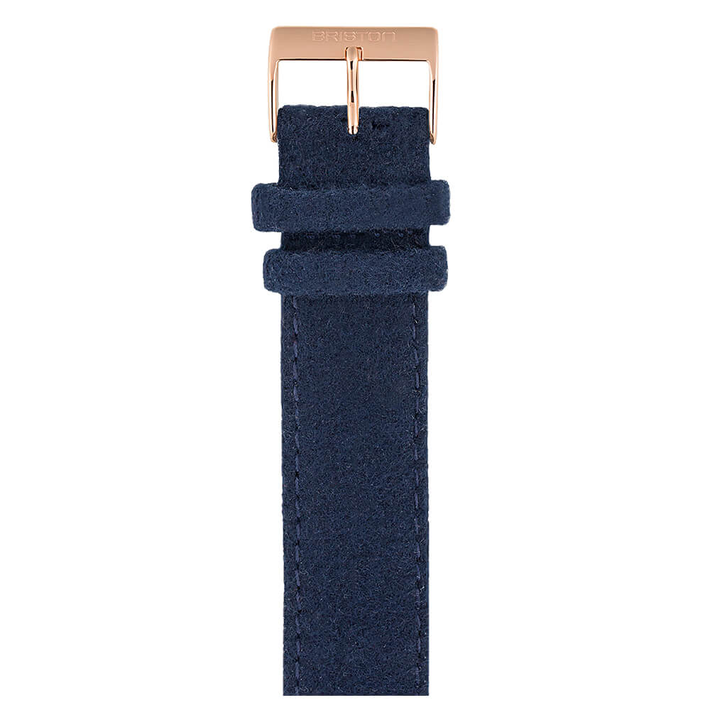 BRACELET FLANELLE - BLEU MARINE