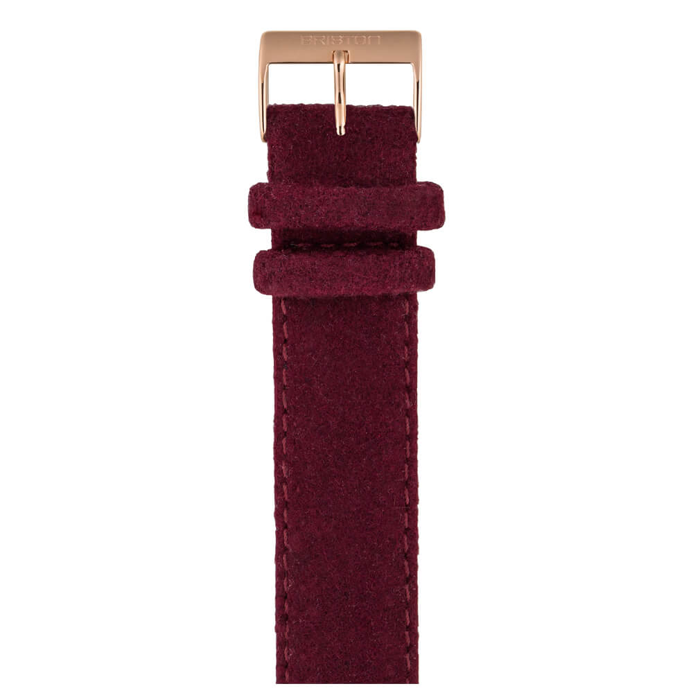 FLANNEL STRAP - Burgundy