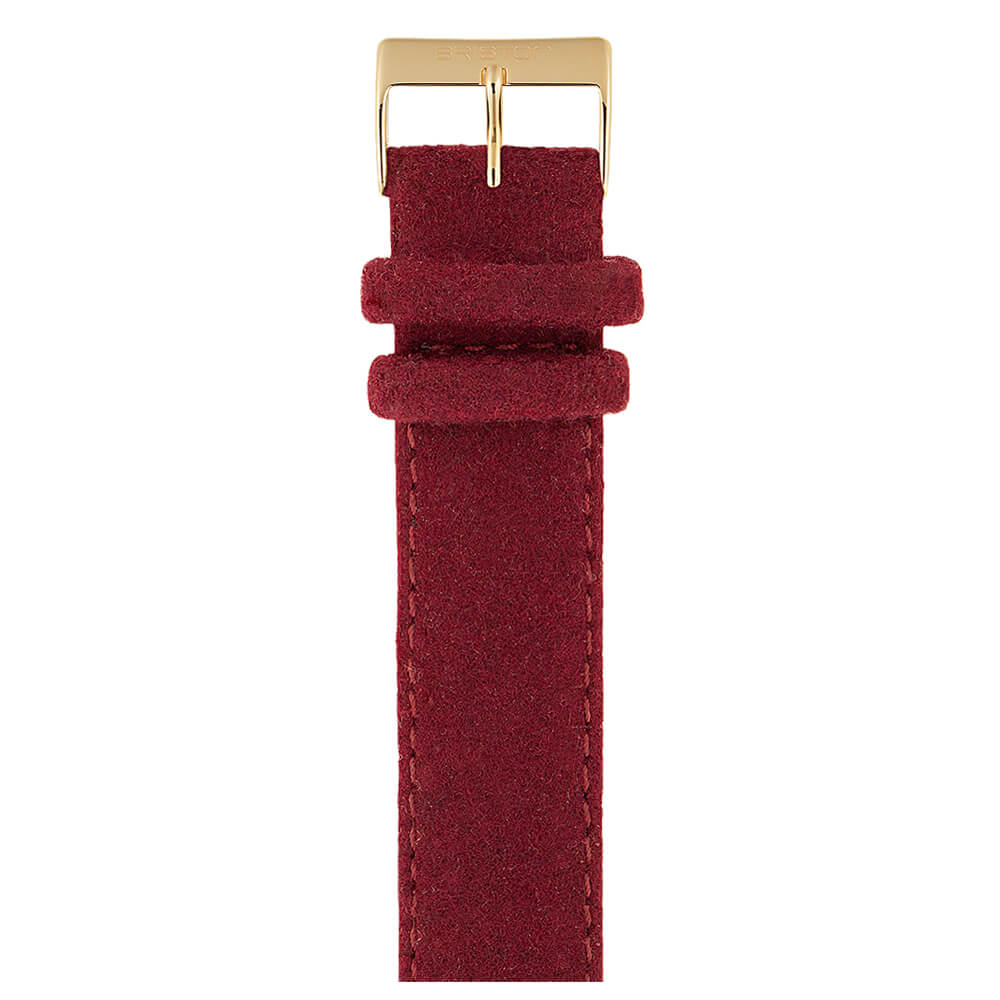 FLANNEL STRAP - Burgundy