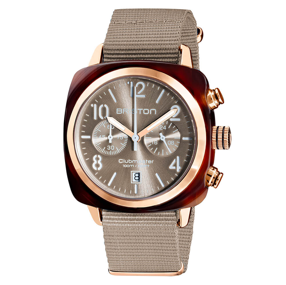 Clubmaster Classic - Chrono - Rose Gold - Gris taupe