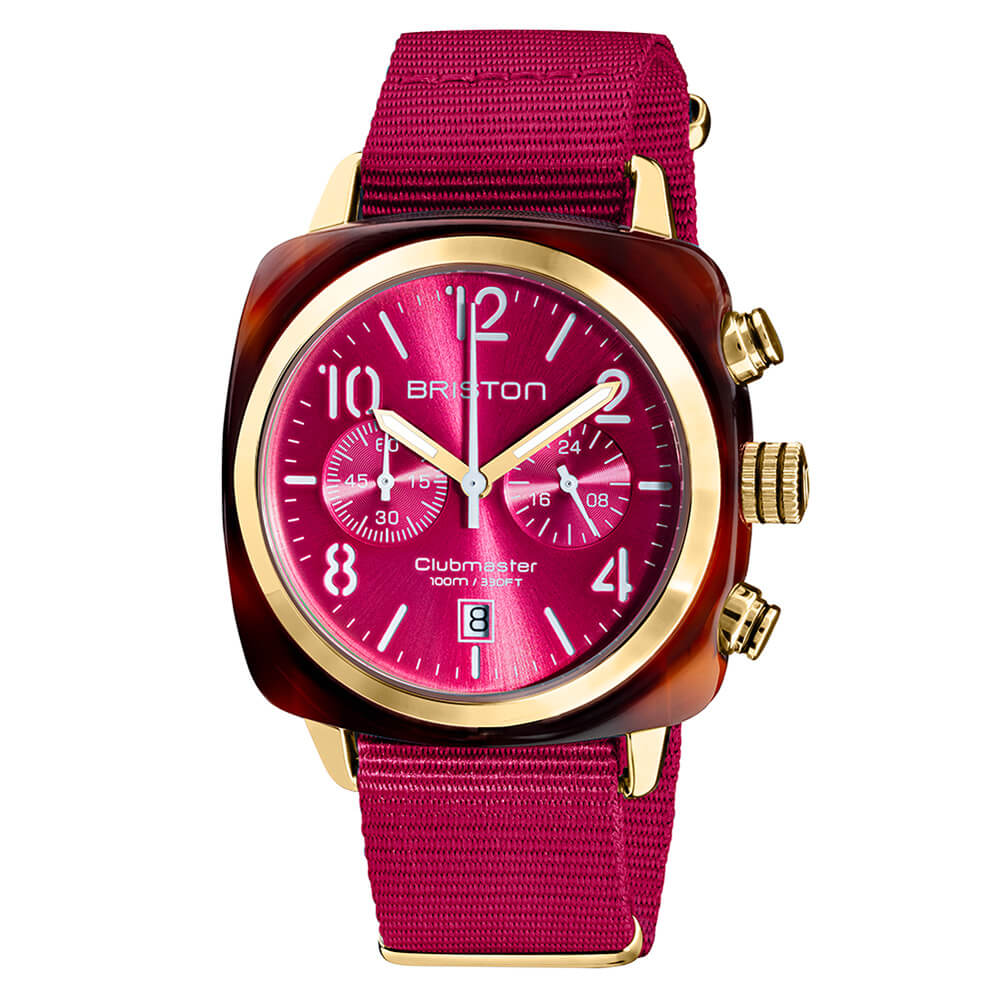 Clubmaster Classic - Chrono - Gold - Berry
