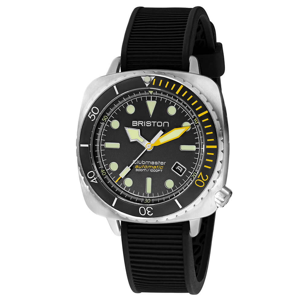 Clubmaster Diver Pro - Steel - Black/Yellow