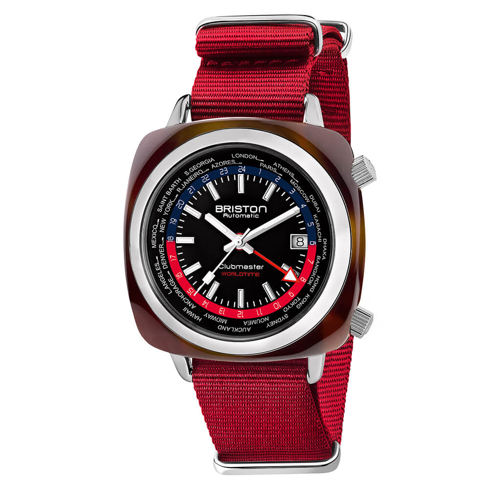 Clubmaster Traveler Worldtime - Rojo