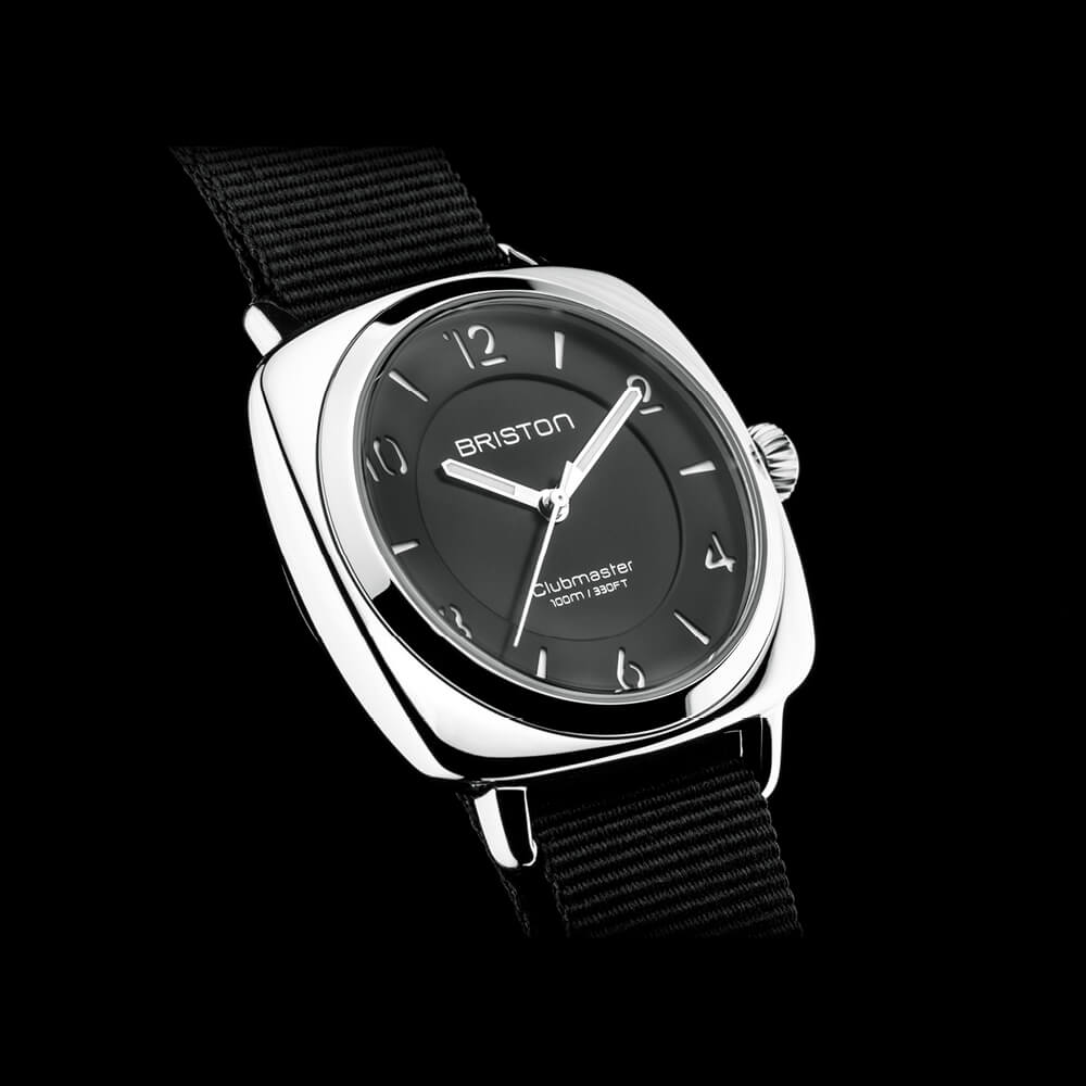 Clubmaster Chic - HMS - Acier - Noir