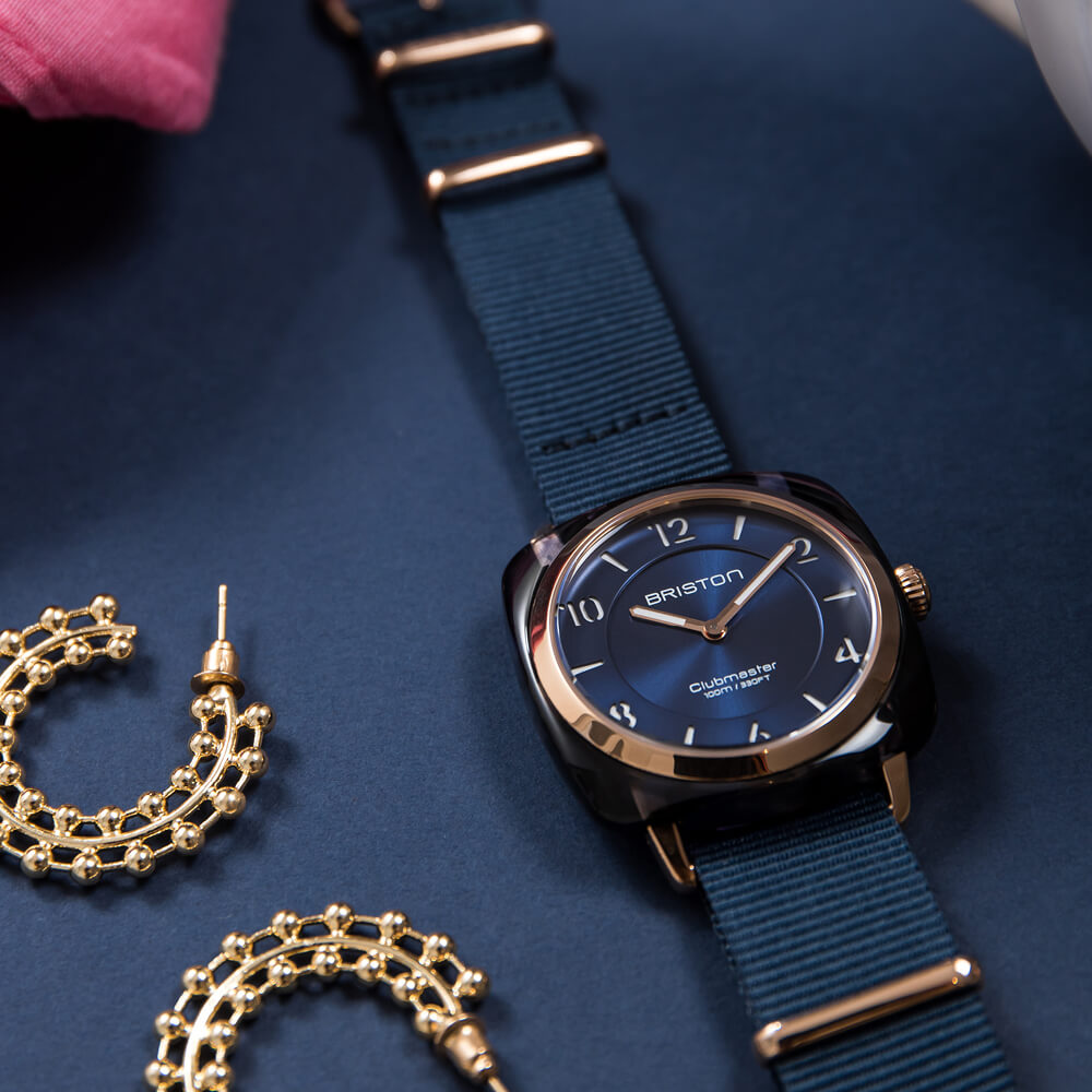 Clubmaster Chic - HM - Gold - Midnight Blue