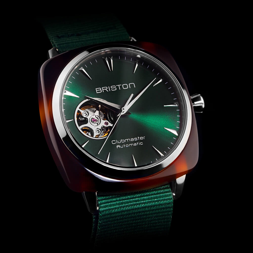 Clubmaster Iconic Open - HMS Auto - Vert