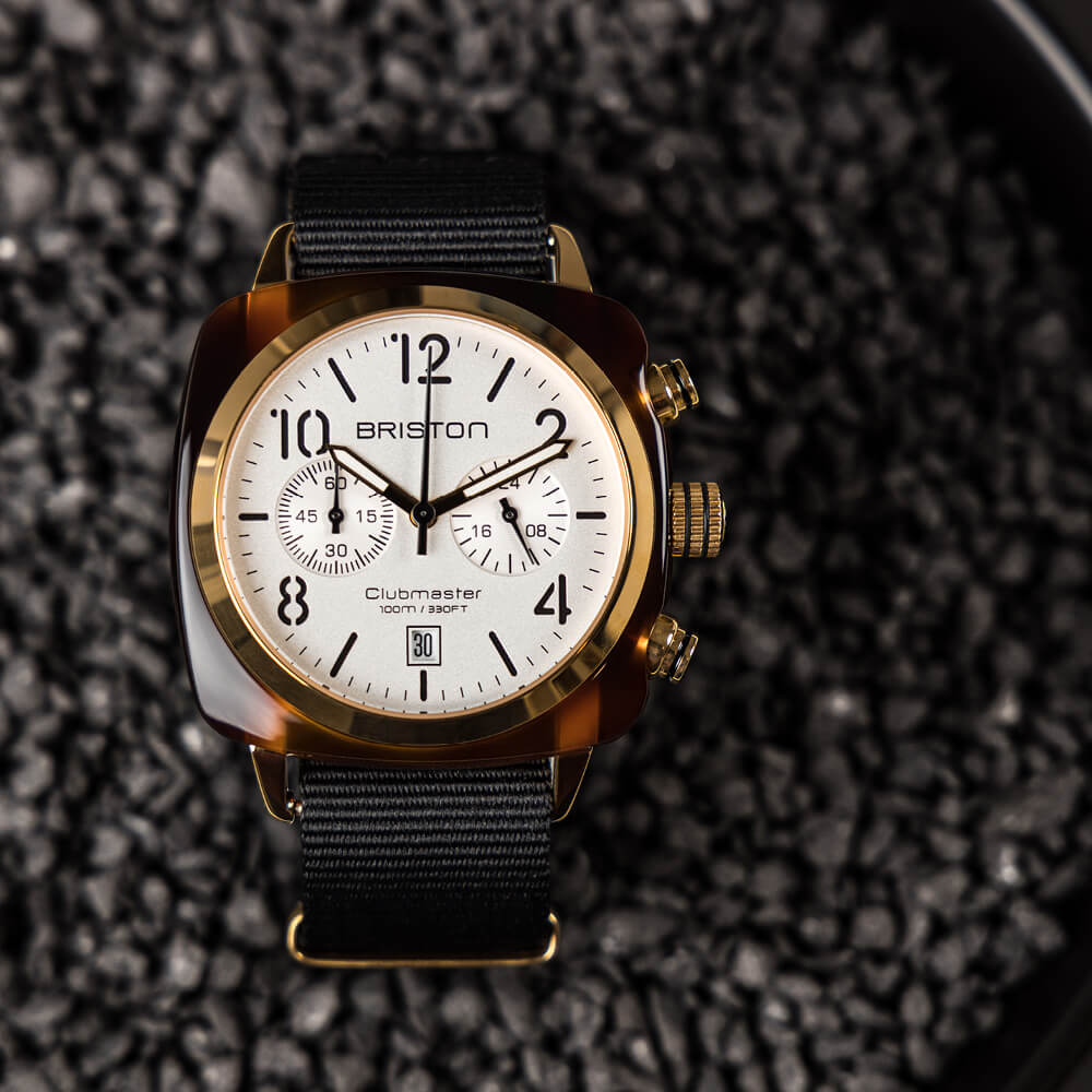 Clubmaster Classic - Chrono - Gold - Blanco