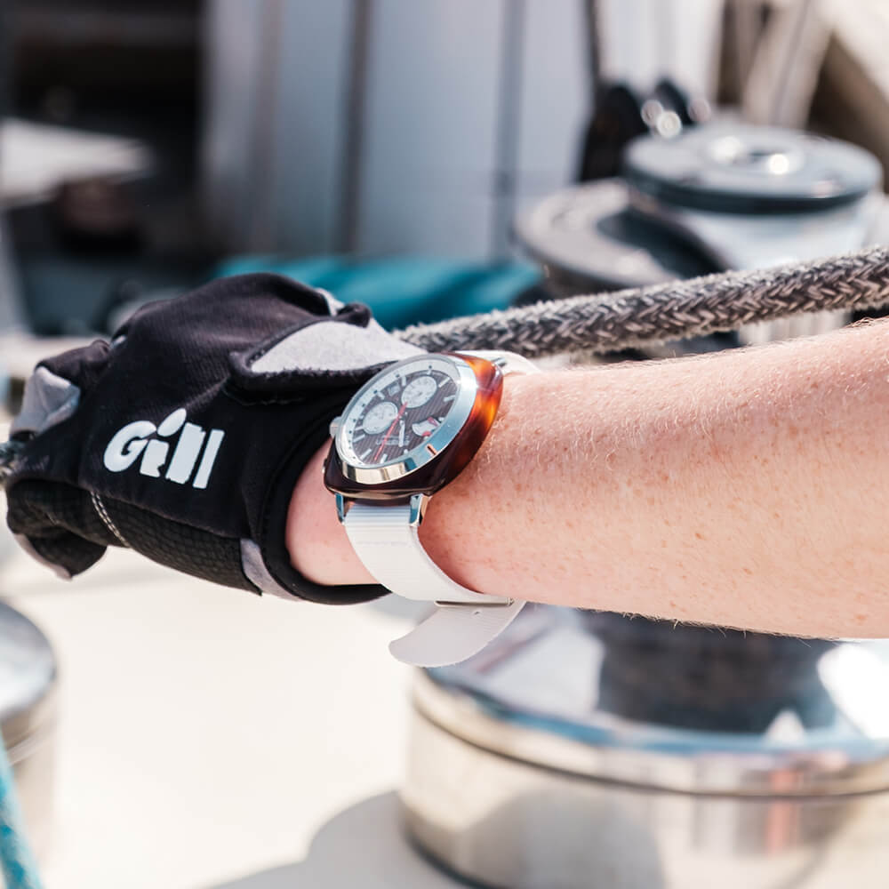 Clubmaster Regatta - Chrono - Nogal / Blanco