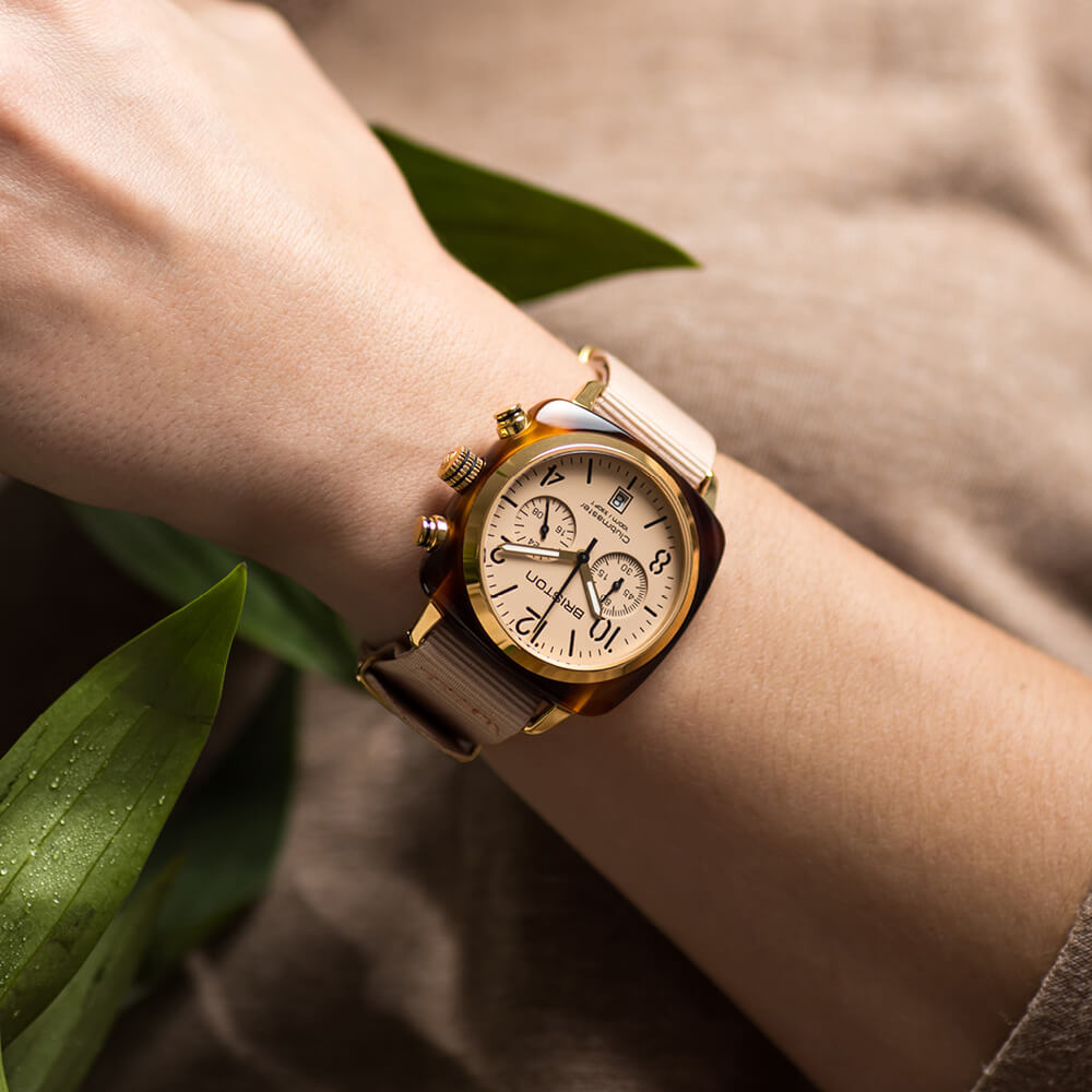 Clubmaster Classic Chrono Gold Nude