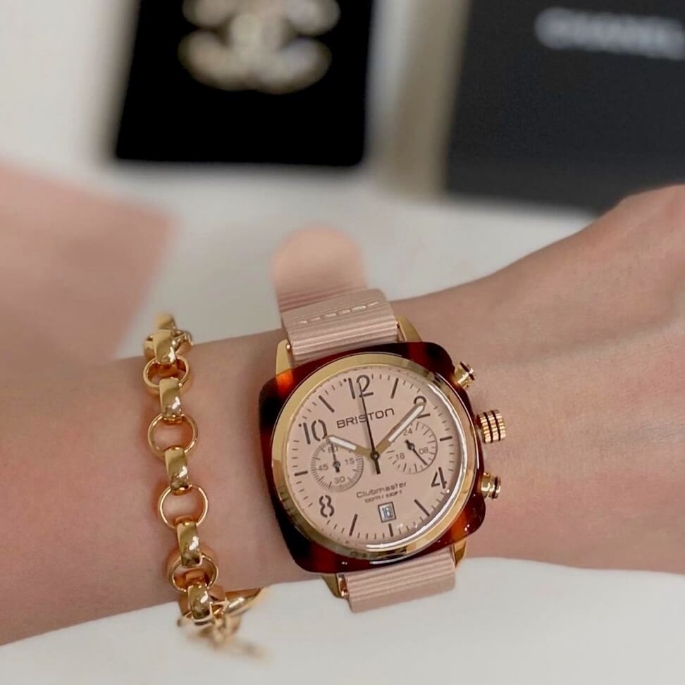 Clubmaster Classic - Chrono - Gold - Nude