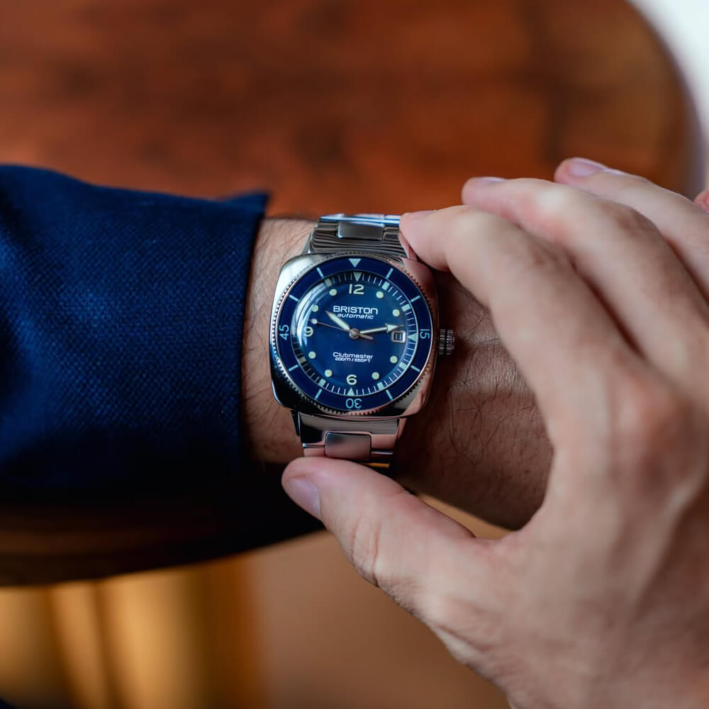 Clubmaster Legend - Diver - Acero - Azul marino