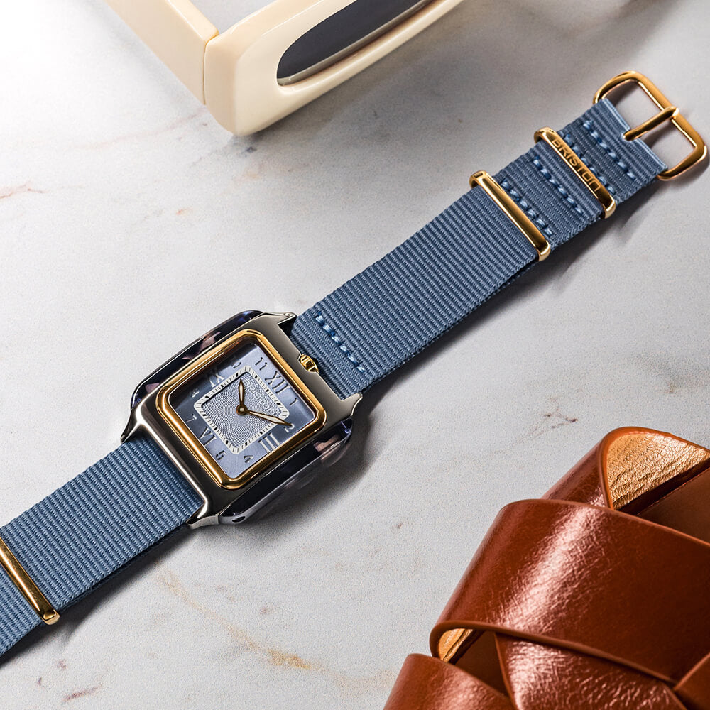 Streamliner Kennedy Spring -  HM - Gold - Bleu glacier