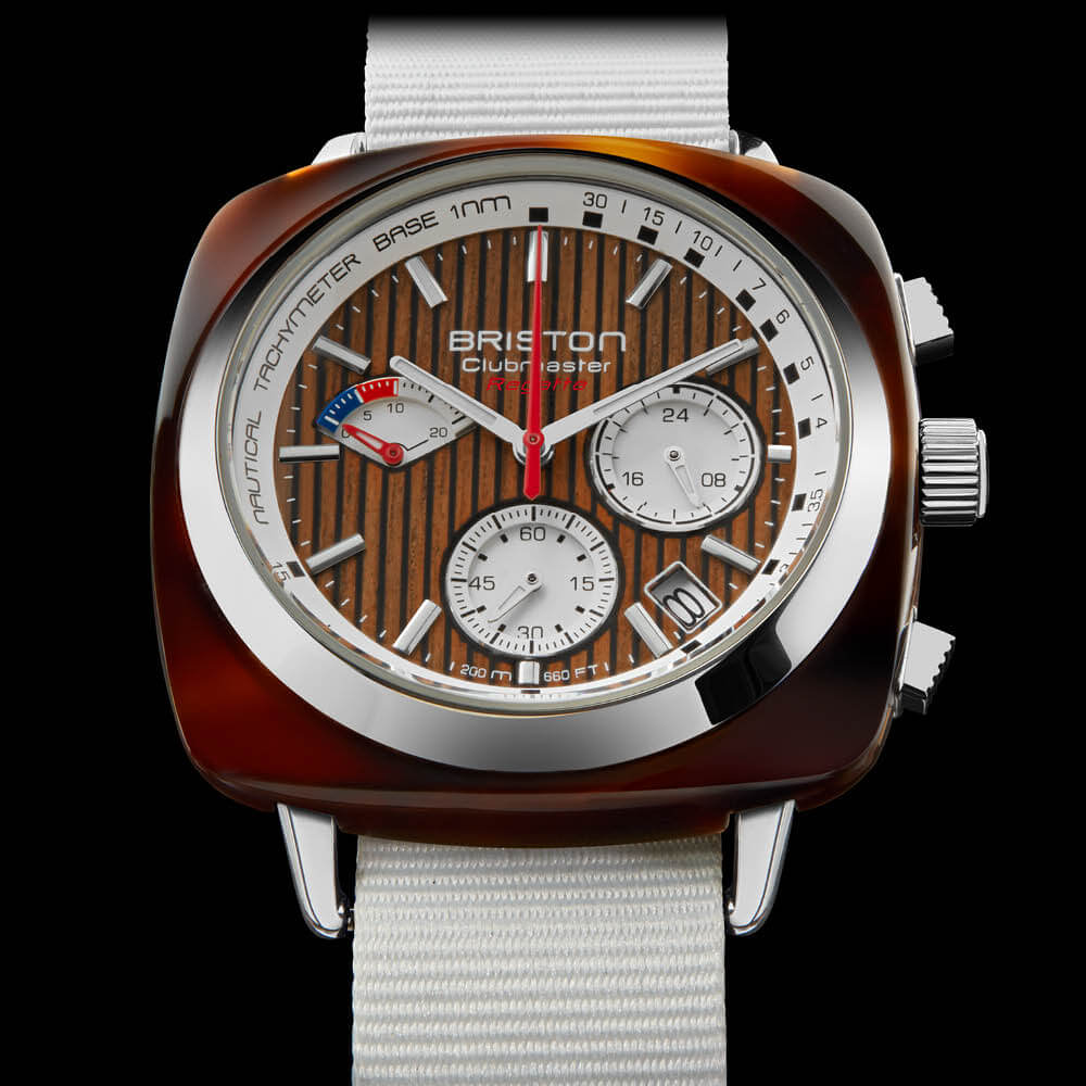 Clubmaster Regatta - Chrono - Walnut / White