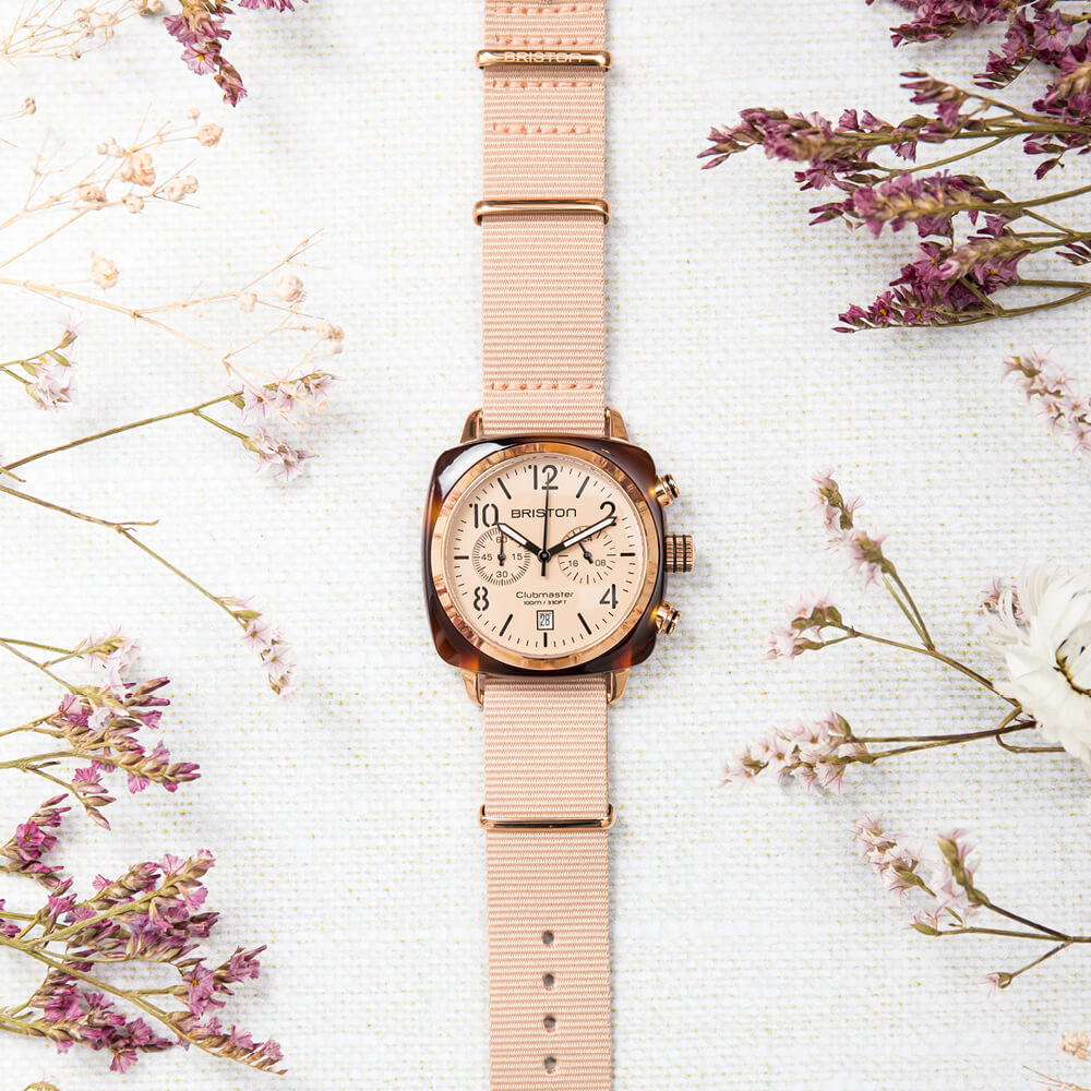 Clubmaster Classic - Chrono - Gold - Nude