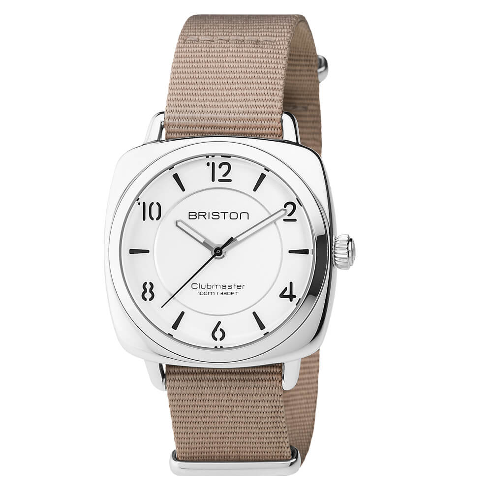 Clubmaster Chic - HMS - Steel - White